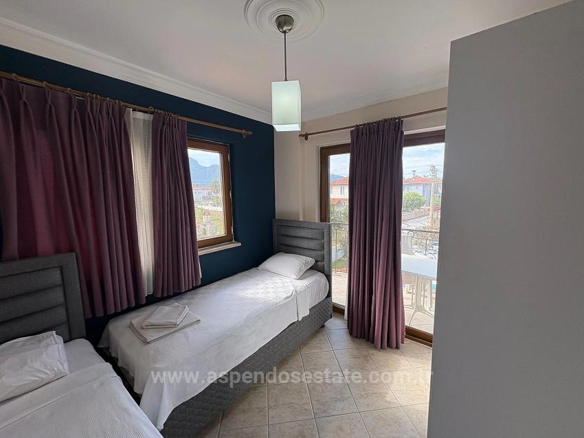 3+1 Villa Zum Verkauf Auf Einem 566 M² Großen Grundstück In Dalyan Gülpınar