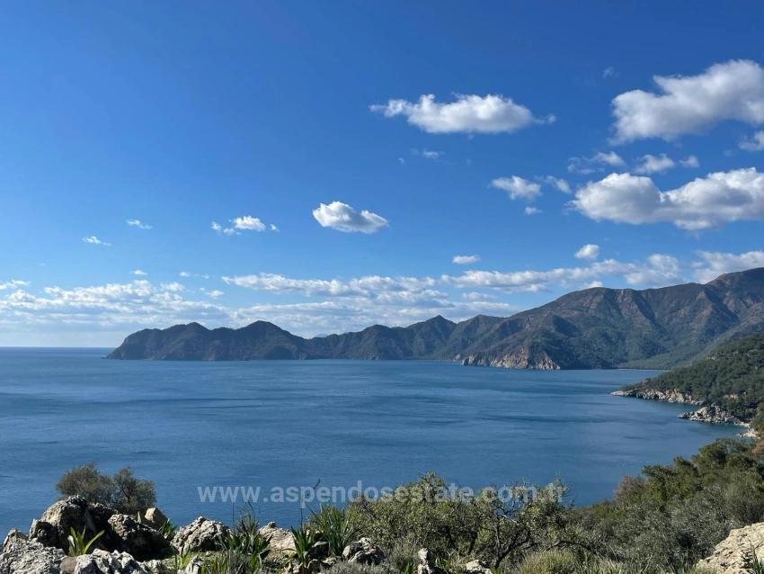 Çandır, Voller Meerblick, 20.000 M², 2 Schlafzimmer, Zu Verkaufen