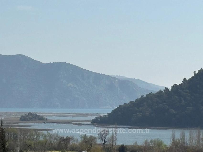 2.023 M² Großes Grundstück In Çandır Village, Köyceğiz, Zu Verkaufen, Mit Miteigentum Und Freiwilliger Aufteilung.