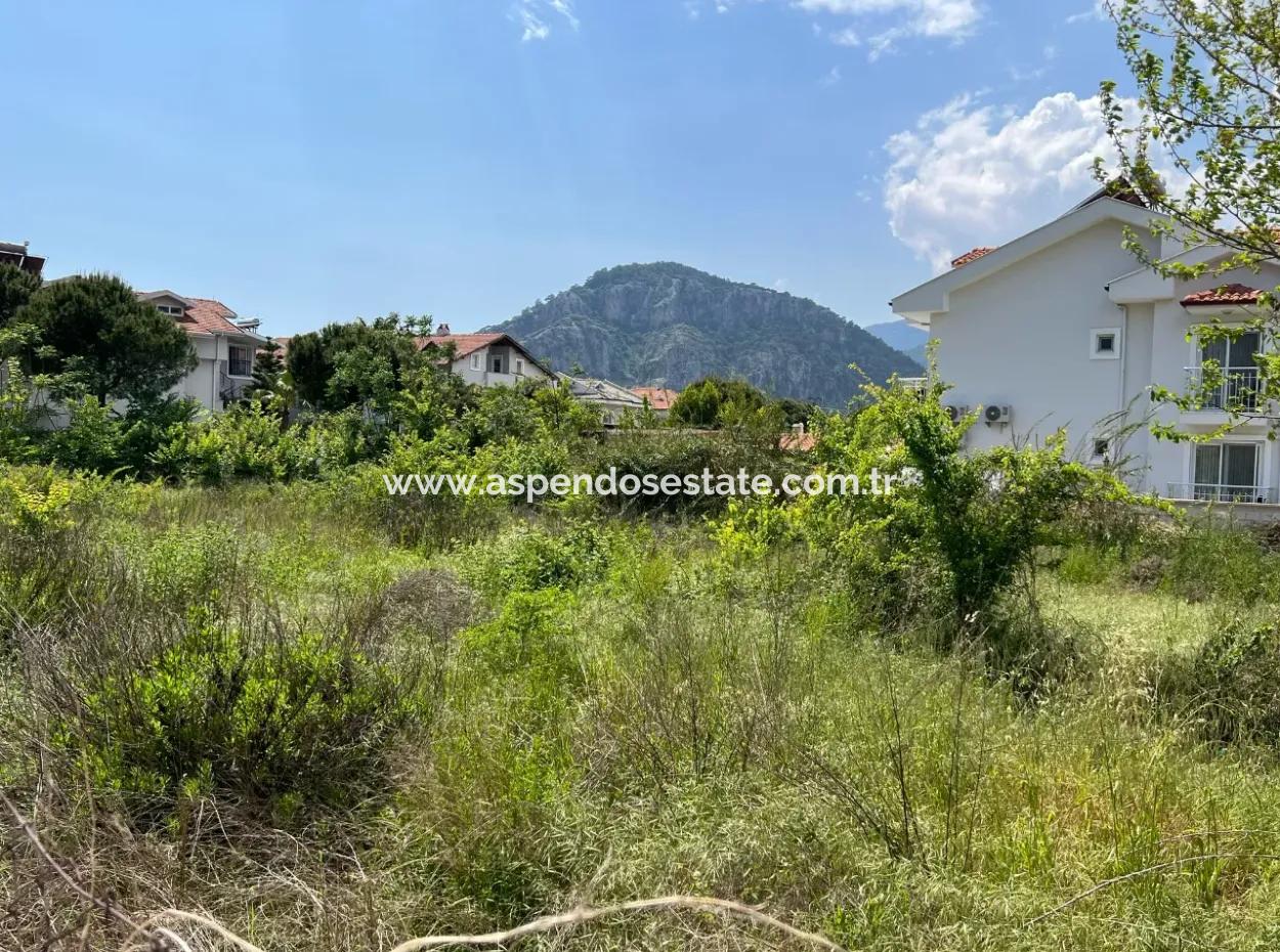916M2 Gewerbe- Und Wohngrundstück Zum Verkauf An Der Hauptstraße In Dalyan Gülpınar