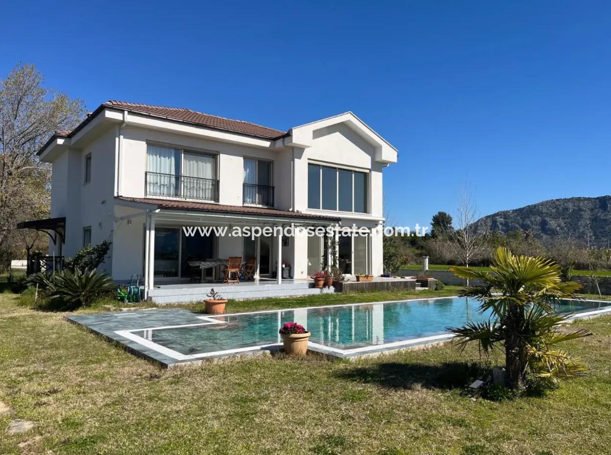 3 1 Villen Zum Verkauf Auf 5000M2 Grundstück In Dalyan Maraş