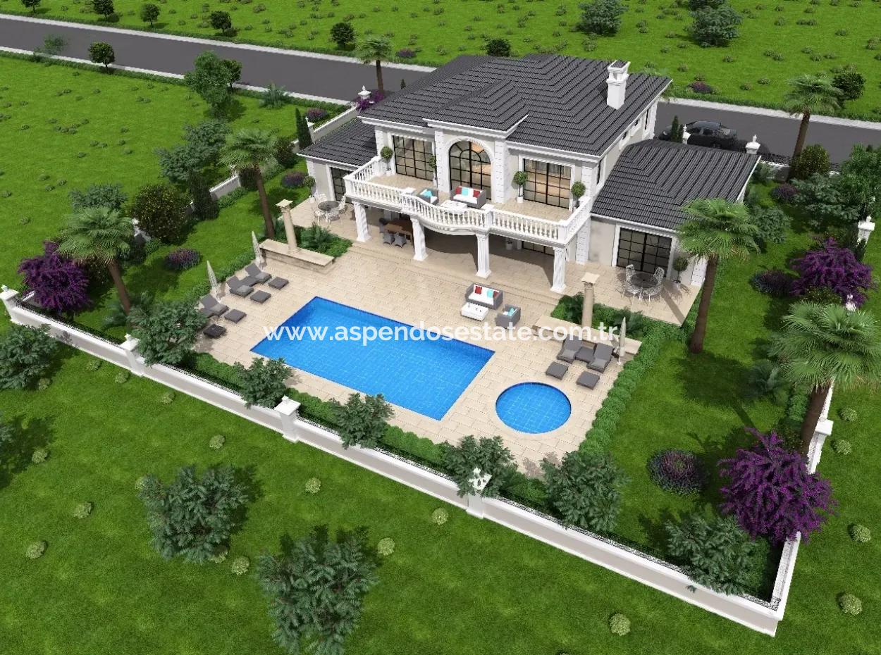 Zeytinalan 6800M2 Grundstück Mit Seeblick Luxus-Villa Zum Verkauf In Koycegiz, Villa Zum Verkauf In Voll Zeytinalani