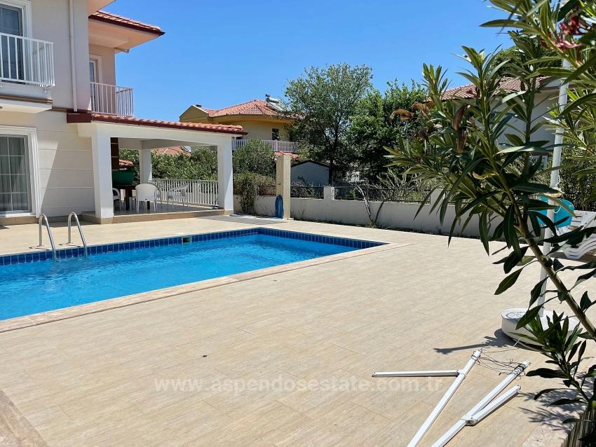 4+1 Villa For Sale On A 579M2 Plot In Dalyan Gülpınar