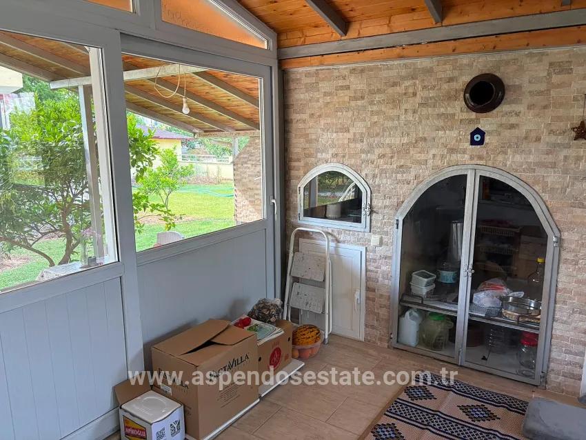 Dalyan Gülpınar 1000m2 Plot Of Land Inside 4+2 For Sale Villa