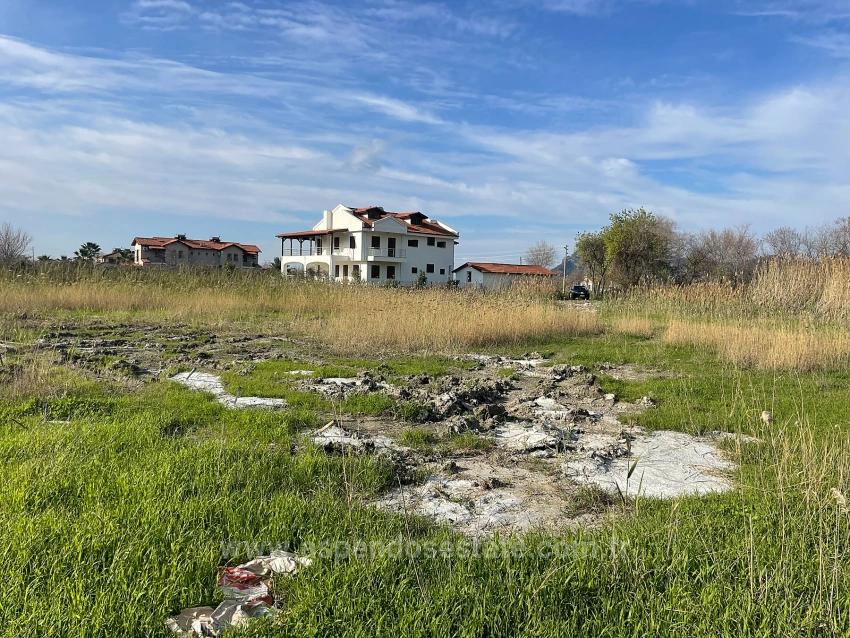 6800 M2 Plot Of Land For Sale In Dalyan With 5% Residential Zoning.