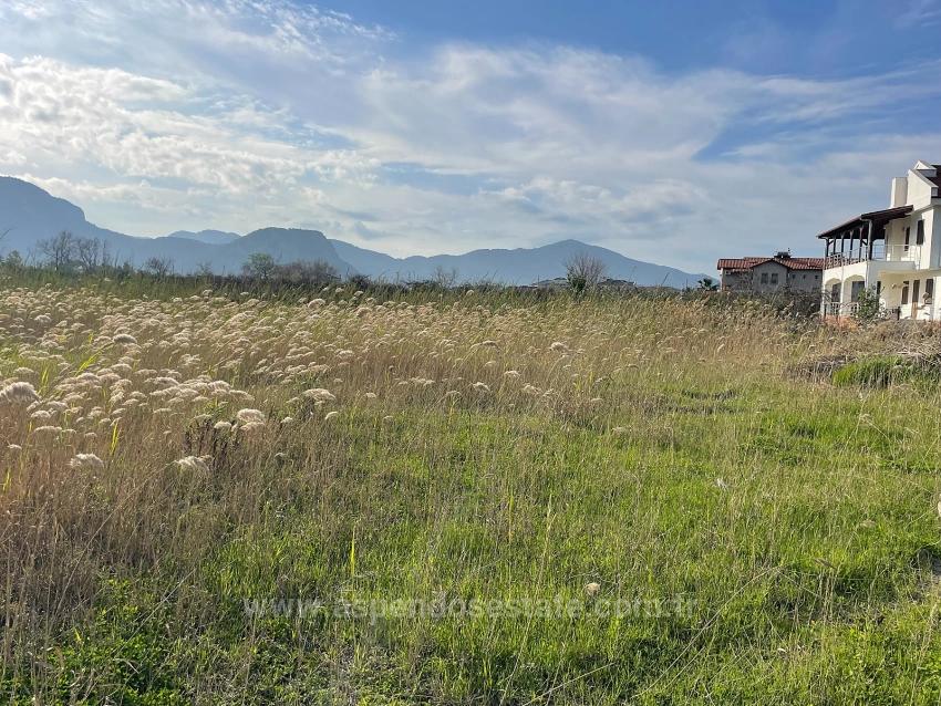6800 M2 Plot Of Land For Sale In Dalyan With 5% Residential Zoning.
