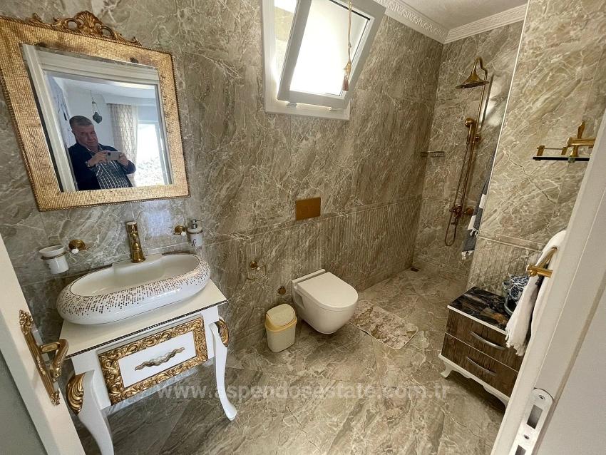 Vip Villa For Sale In Gökbel, On A 5000M2 Plot With Full Sea View.