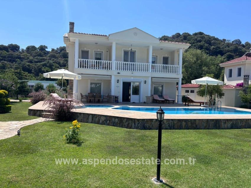 848m2 3+1 Villa For Sale In Dalyan With View Of The King's Tombs