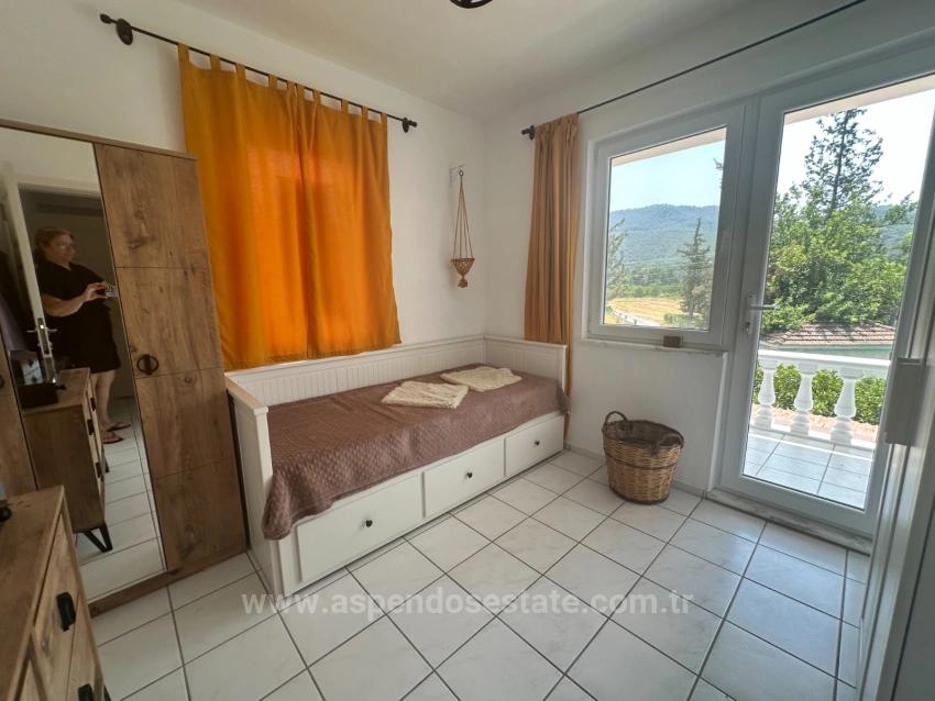 3+1 Villa For Sale On A 1151M2 Plot In Okçular