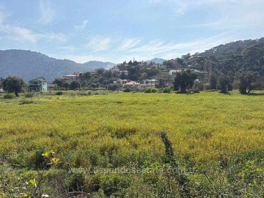 2,023 M² Plot Of Land For Sale In Çandır Village, Köyceğiz, With Shared Ownership And Voluntary Partition.