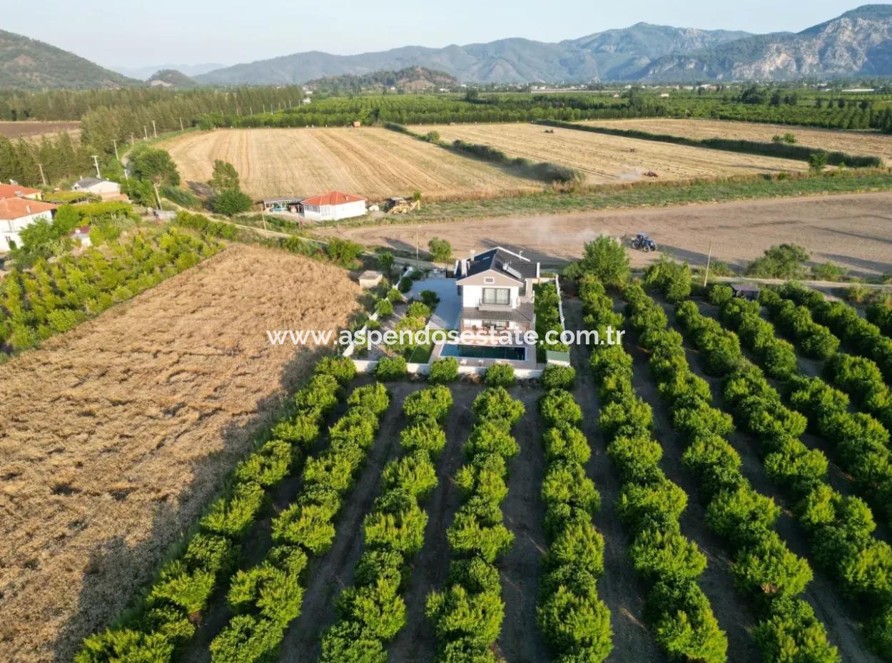 4 1 Villas For Sale In 14.136 M2 Field In Eskiköy