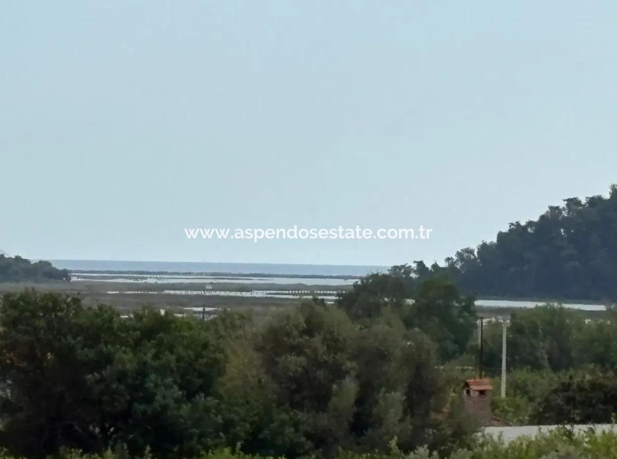 1,721M2 Land For Sale In Çandır Village With Sea And Lake Views