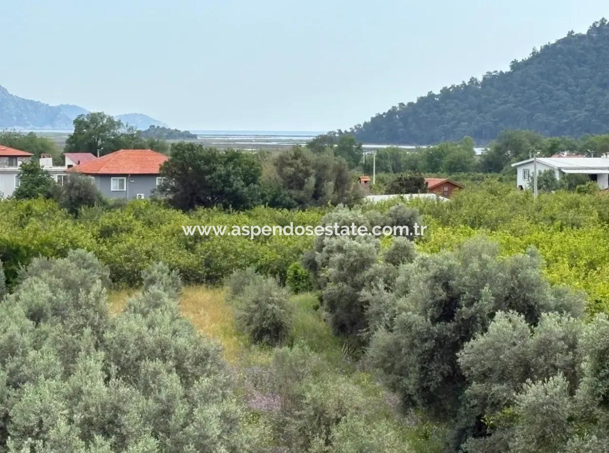 1,721M2 Land For Sale In Çandır Village With Sea And Lake Views