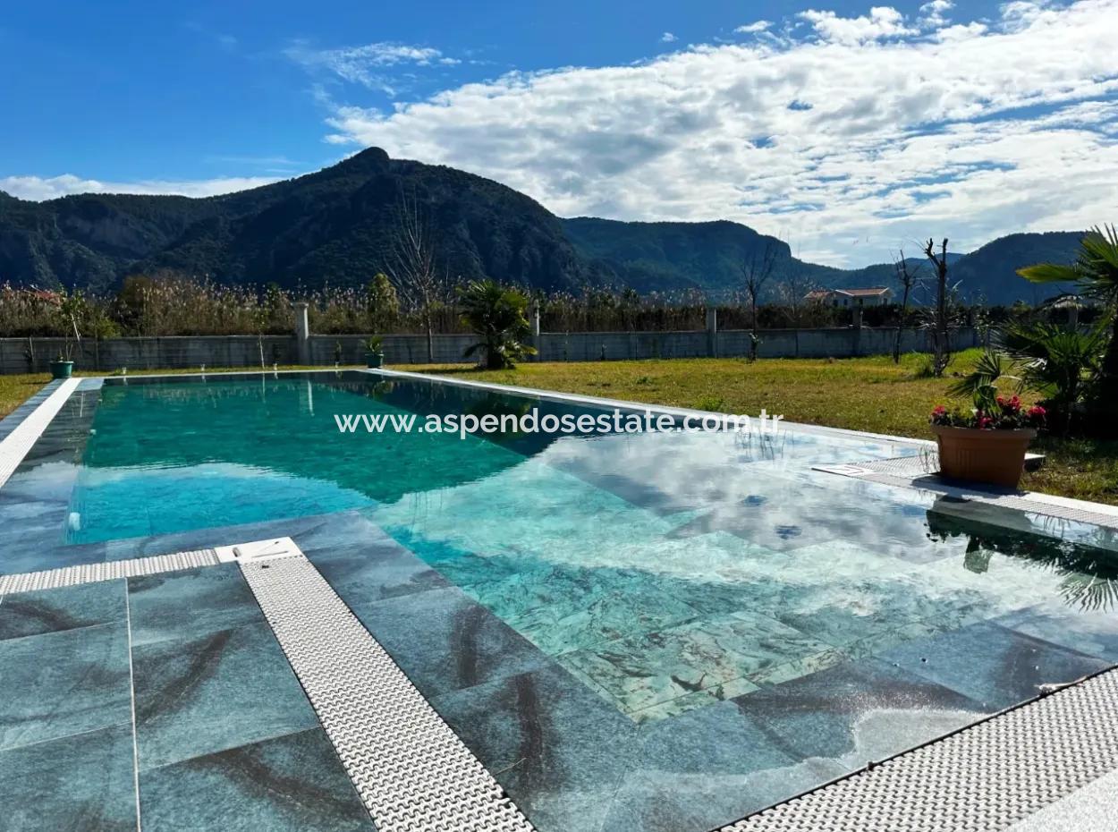 3 1 Villas For Sale In 5000M2 Plot In Dalyan Maraş