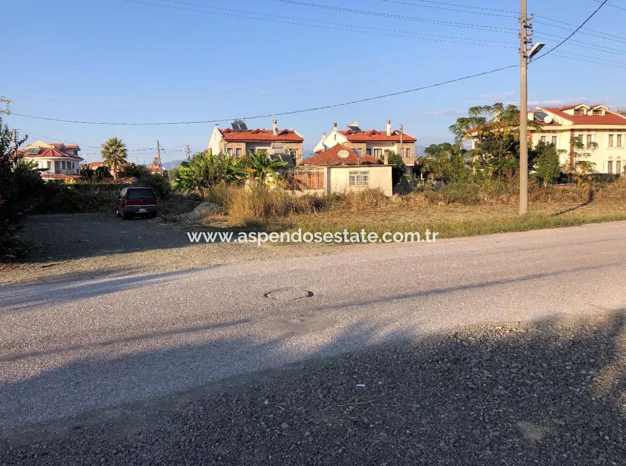 700M2 Corner Plot For Sale In Dalyan