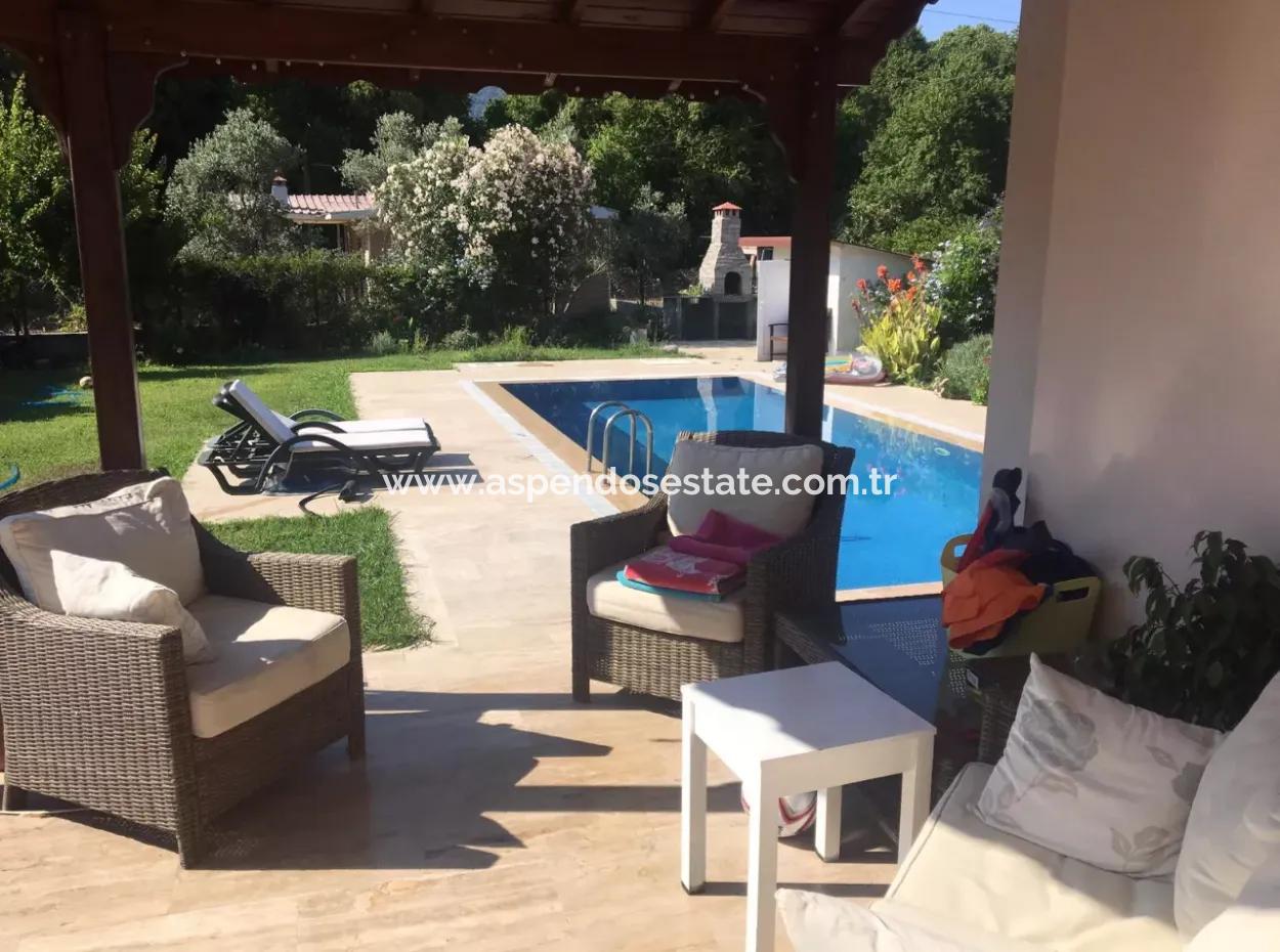 Dalyan Villa For Sale 615M2 Land In 3 1 Villas For Sale