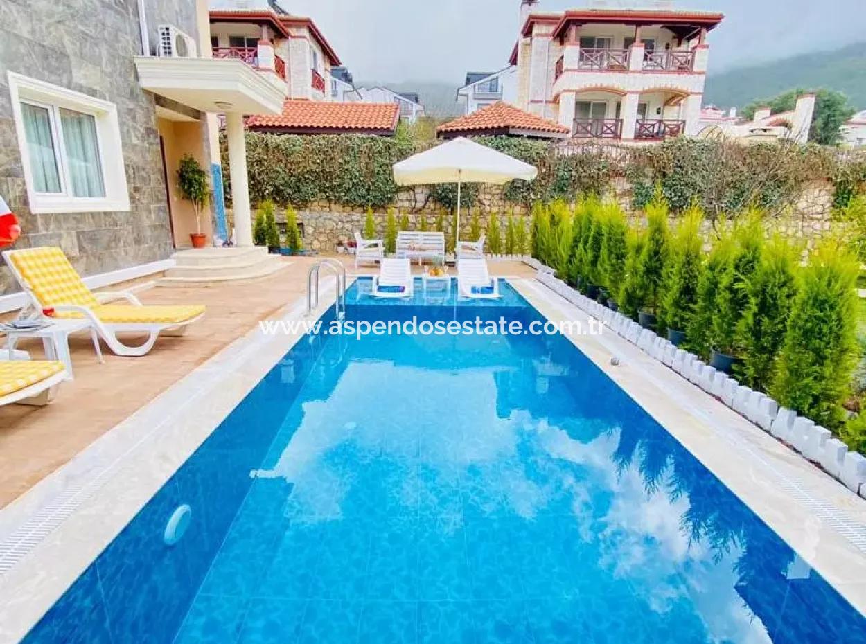 4+1 Villa For Sale In Fethiye Ovacik