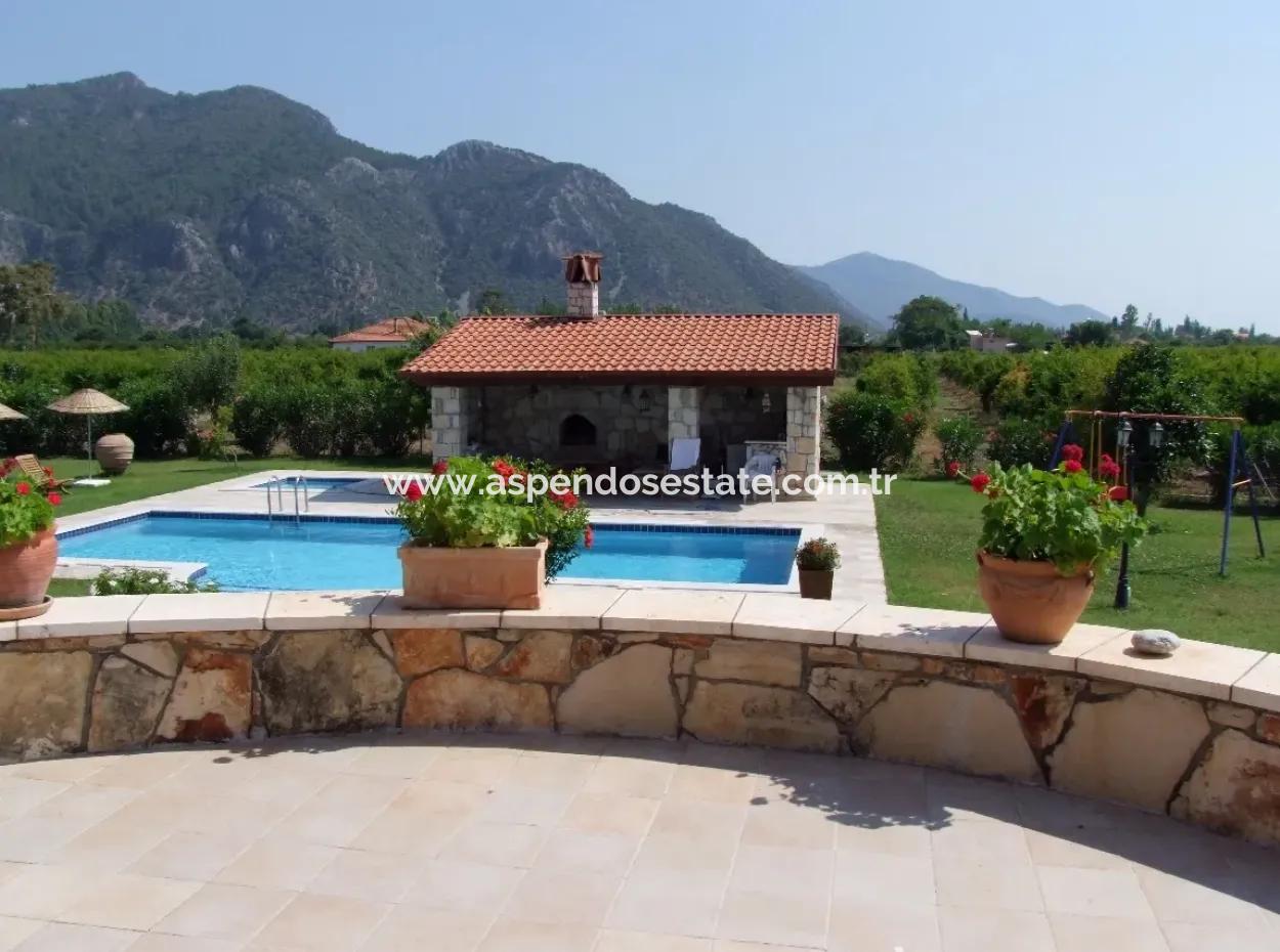 Estate For Sale, Dalyan 12,338M2 Plot Luxury Villa For Sale In