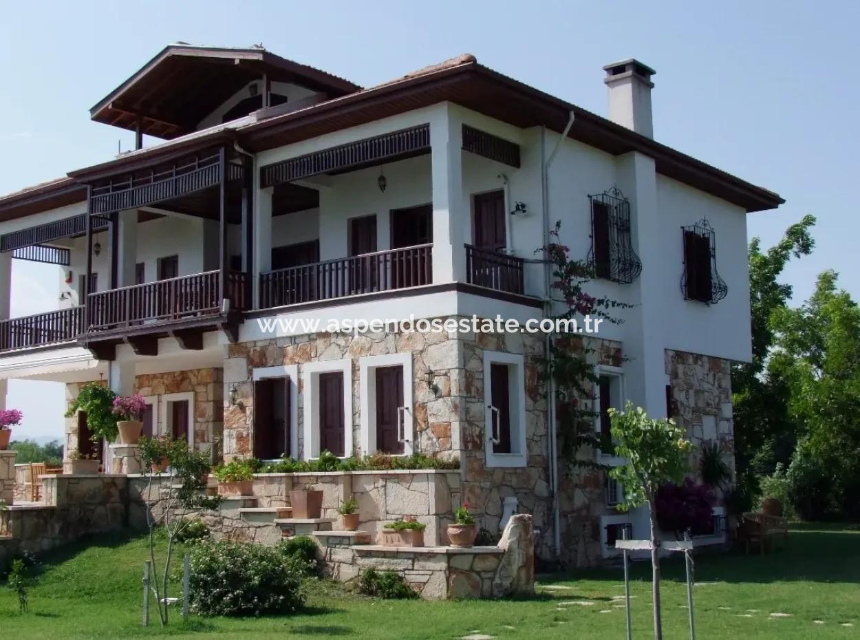 Estate For Sale, Dalyan 12,338M2 Plot Luxury Villa For Sale In