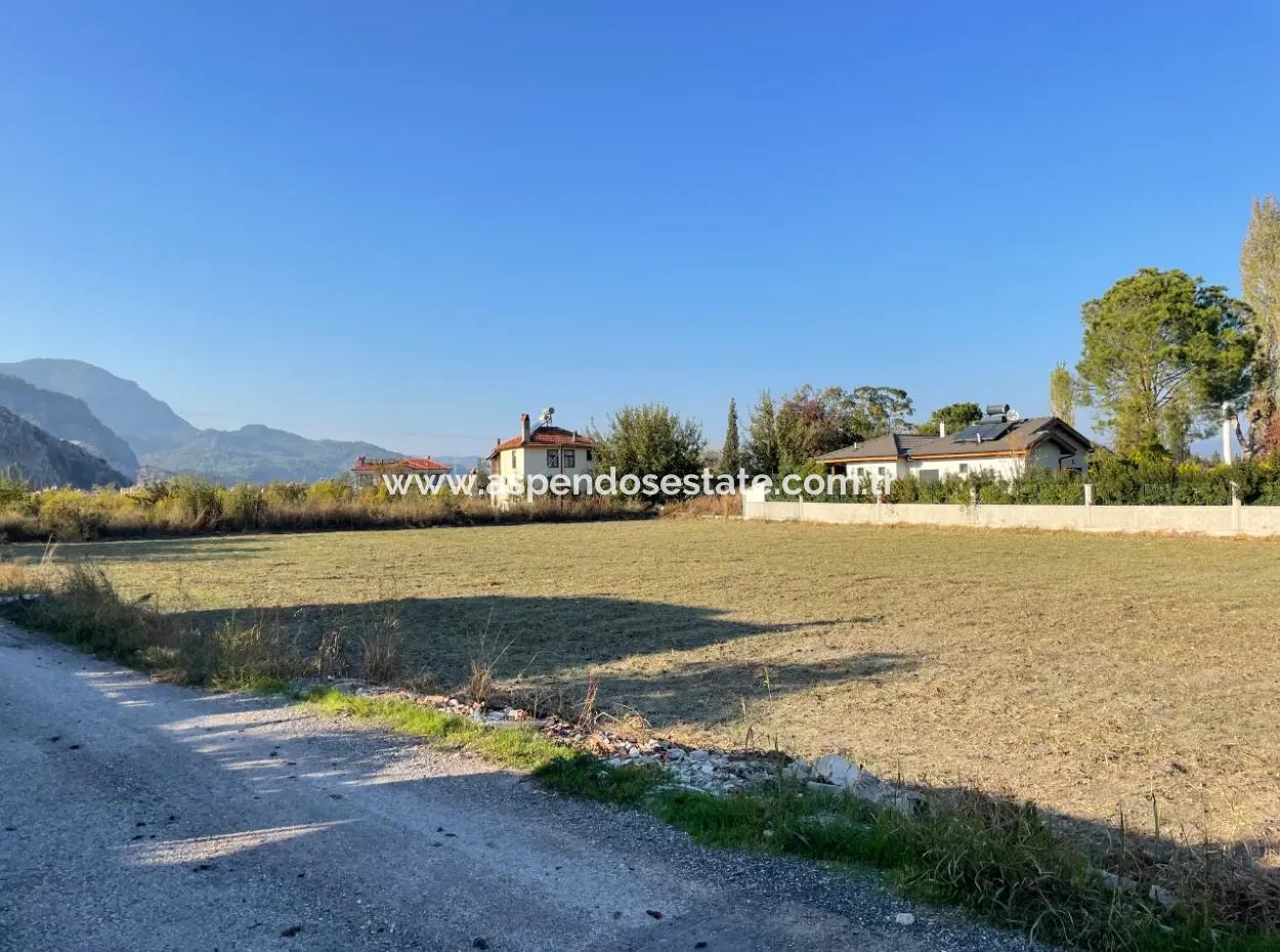 4 Parcels Side By Side Close To The Center In Dalyan 2140M2 Land For Sale