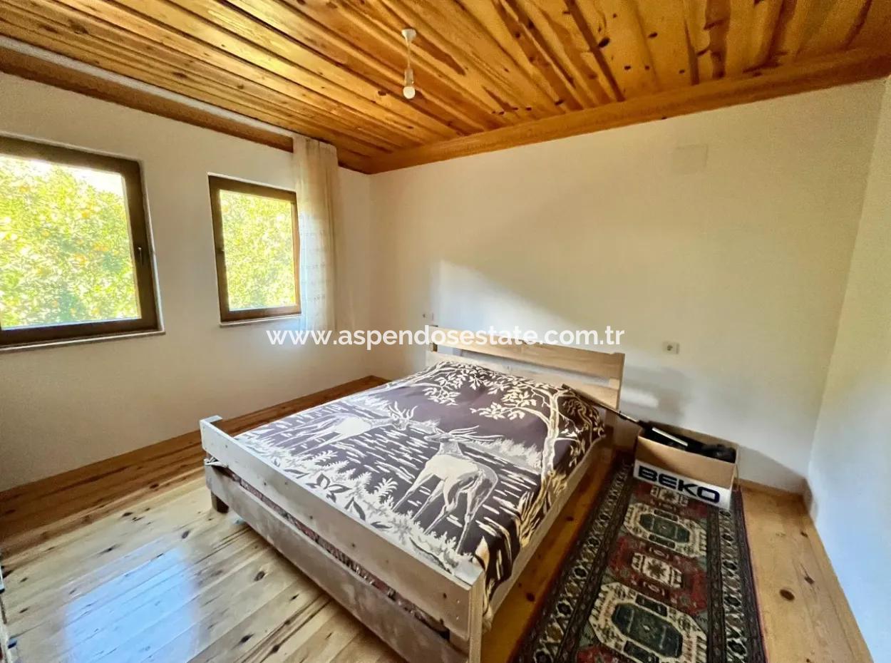One-Storey House For Sale In 5000M2 Land In Çandır