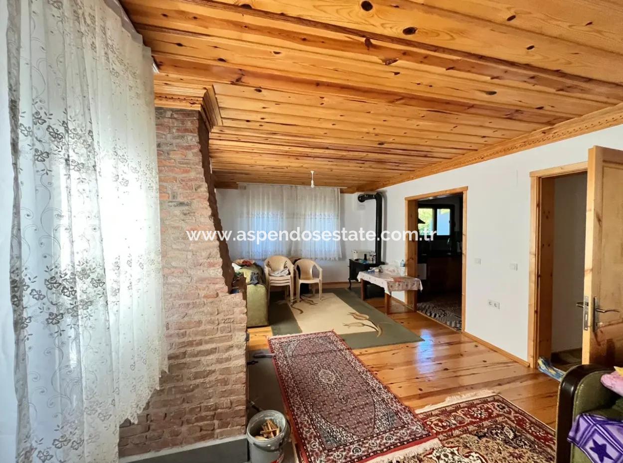 One-Storey House For Sale In 5000M2 Land In Çandır