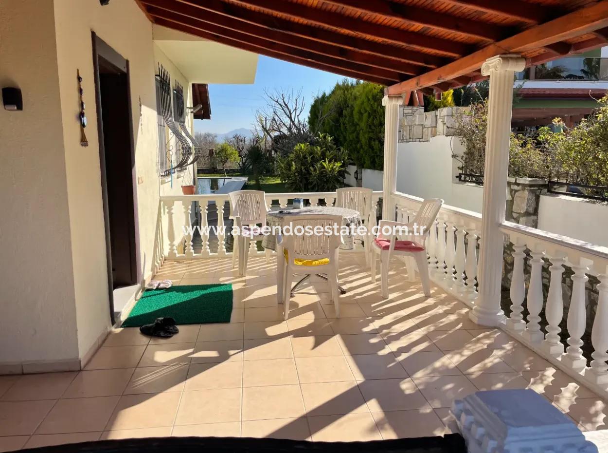 Villa For Sale In 600M2 Land In Dalyan