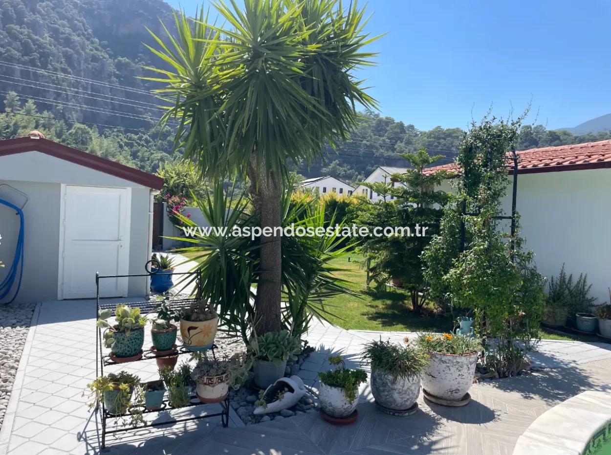 4 1 Villa For Sale In 720M2 Land In Dalyan Gülpınar