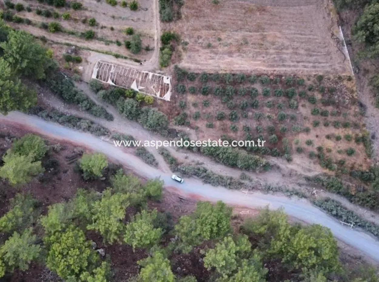 3578M2 Field For Sale On The Road Of Aşı Koyu In Mergenlide