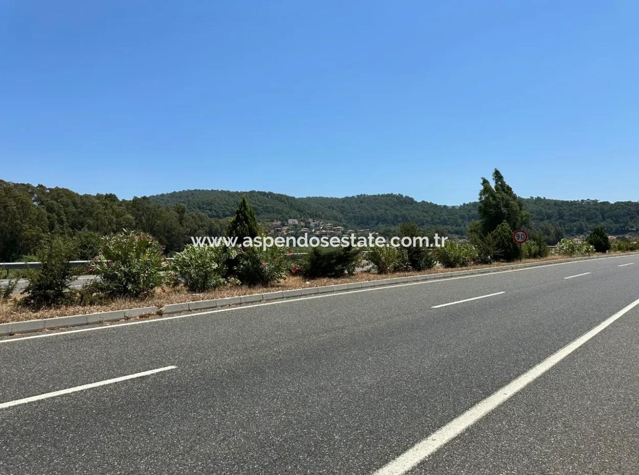 13,500M2 Roadfront Field For Sale In Akyaka Akçapınar