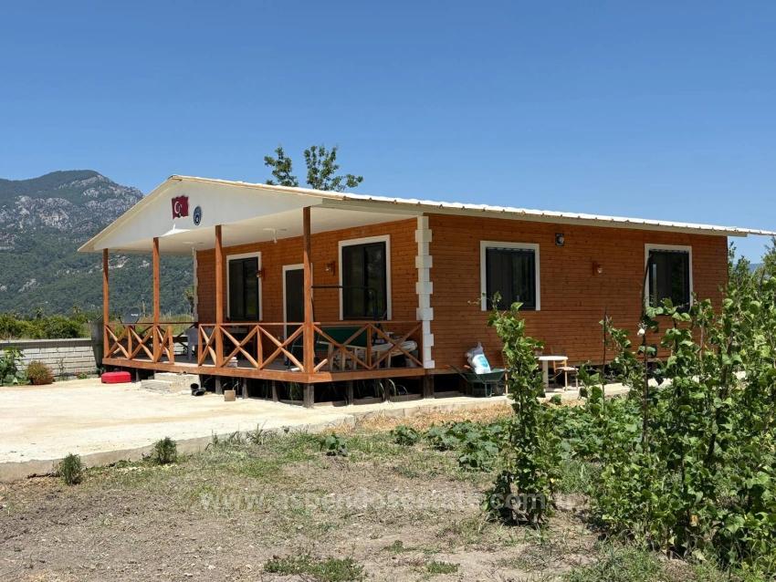 Dalyan Karadağ Mevkiinde 2500M2 Tarla İçerisinde 120M2 Müstakil Ahşap Ev