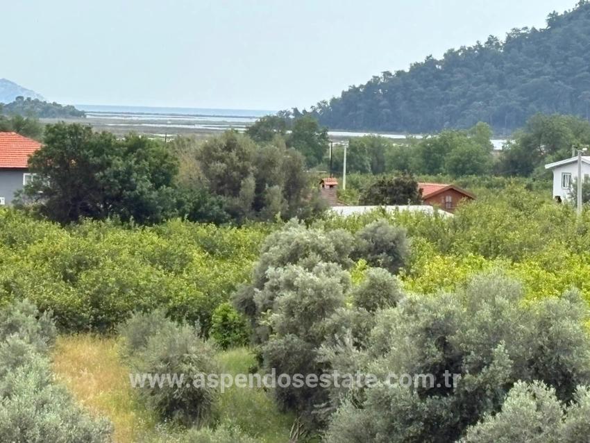 Çandır'da Deniz Ve Göl Manzaralı 1.721m2 Satılık Tarla
