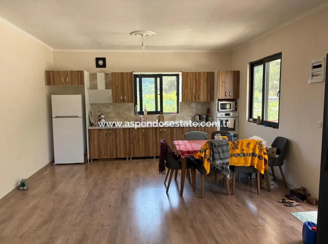 Dalyan Karadağ Mevkiinde 2500M2 Tarla İçerisinde 120M2 Müstakil Ahşap Ev