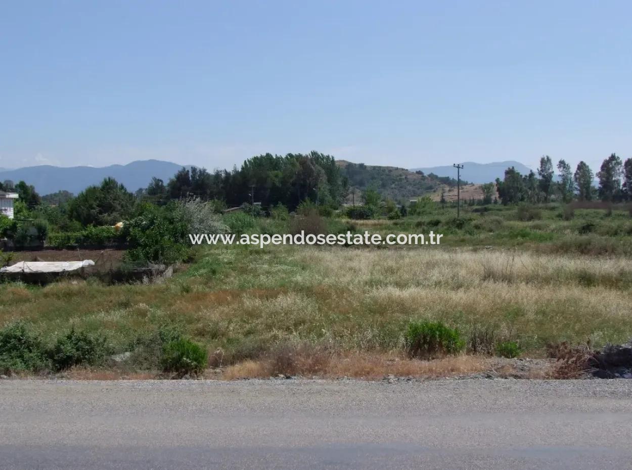 Fethiye Satılık Ticar Arsa Anayola Sıfır 2500M2 Satılık Kelepir Arsa