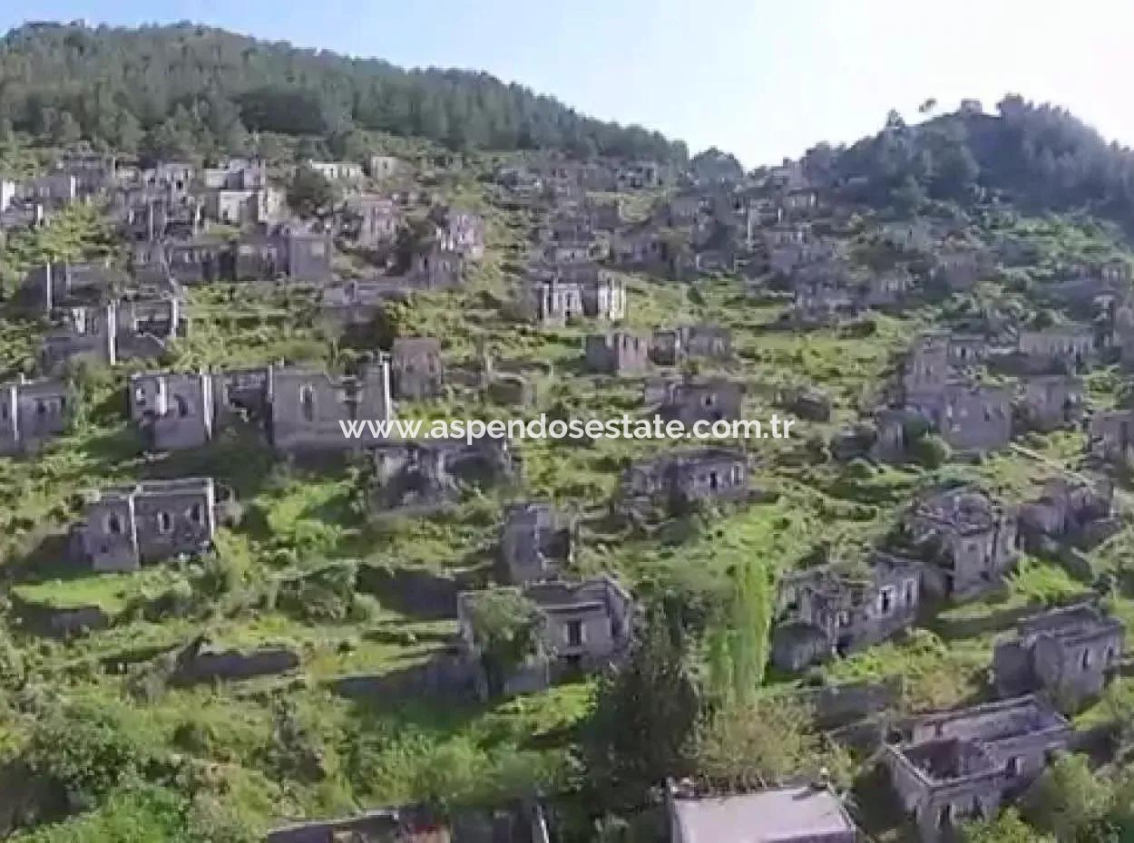 Fethiye Kayaköy'de Satılık Arsa